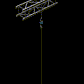 Aerial LED Dance Pole - Wired