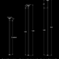 Permanent LED Dance Pole - Spin/Static